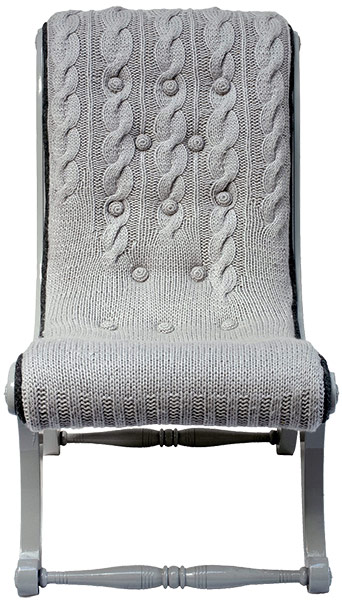Homes: Knit wit: Knit wit: Lottie chair