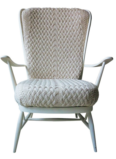 Homes: Knit wit: Knit wit: Ercol chair