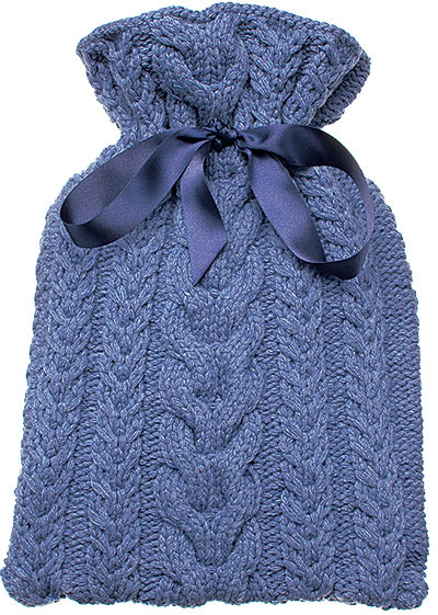 Homes: Knit wit: Knit wit: Hot-water bottle cover