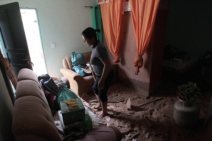 brazil mudslide aftermath: teresopolis
