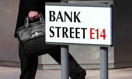 finance worker in Bank Street 