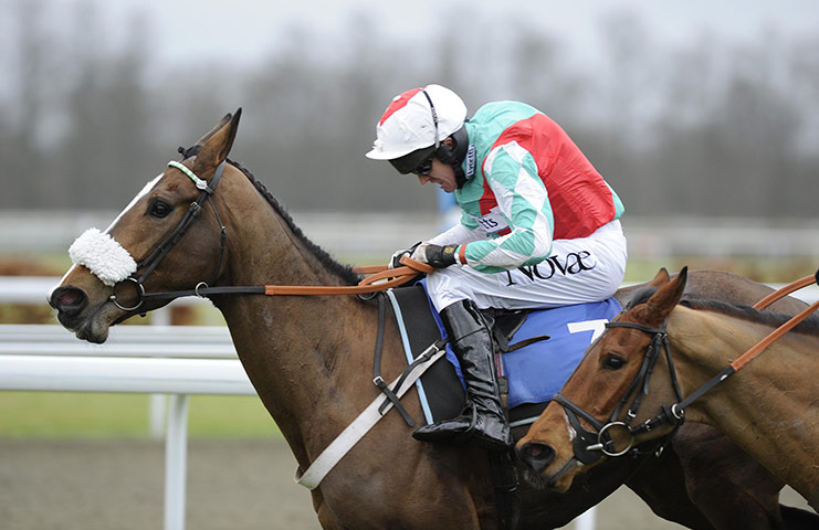 King George VI: Barry Geraghty on Nadiya de la Vega wins the William Hill Novices' chase