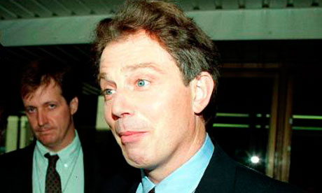 Alastair Campbell and Tony Blair