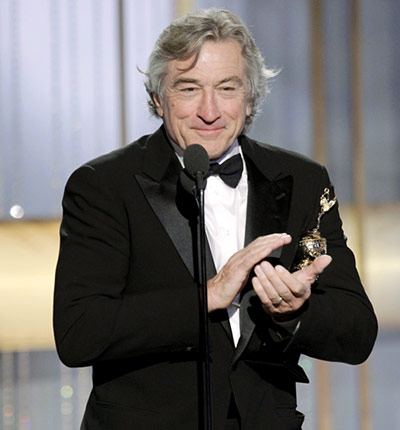 Golden Globes film: Robert DeNiro accepts the Cecil B. Demille Award 