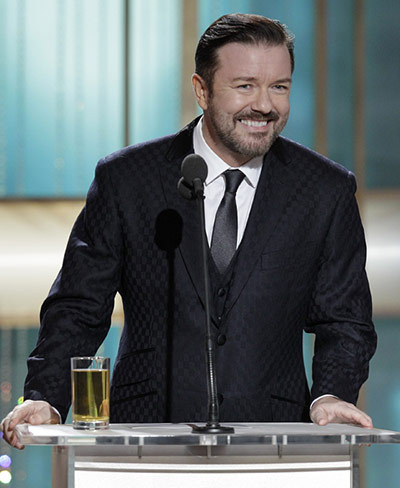 Golden Globes: quotes: Ricky Gervais