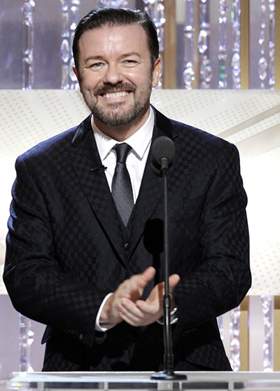 Golden Globes: quotes: Ricky Gervais