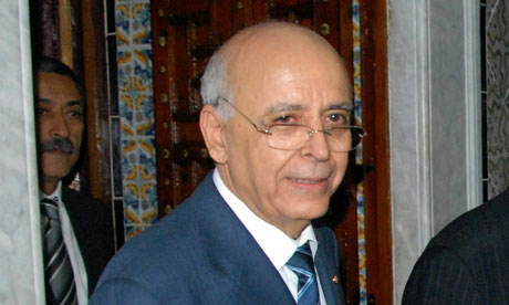 Mohamed Ghannouchi on 17 January 2011.