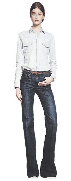 That 70s look: Gap jeans