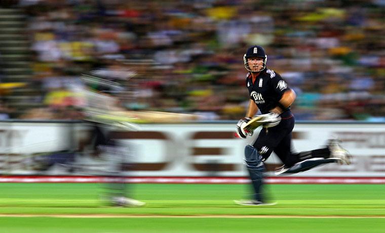 England World Cup Squad: England's Ian Bell runs between the wickets 