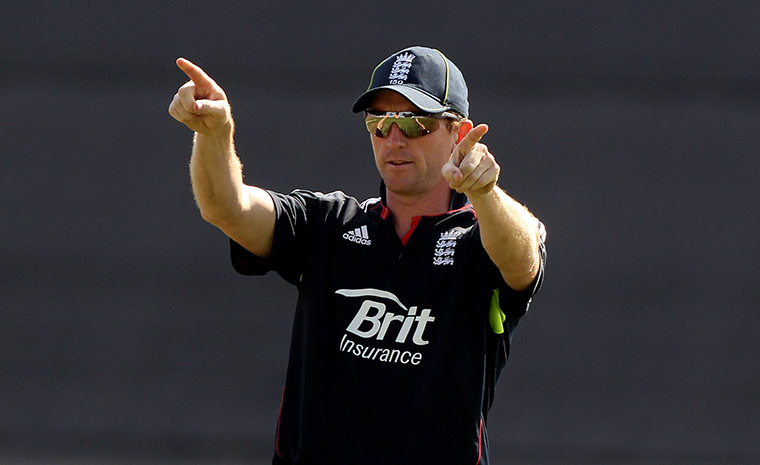 England World Cup Squad: Paul Collingwood makes a point during England's ODI against Australia