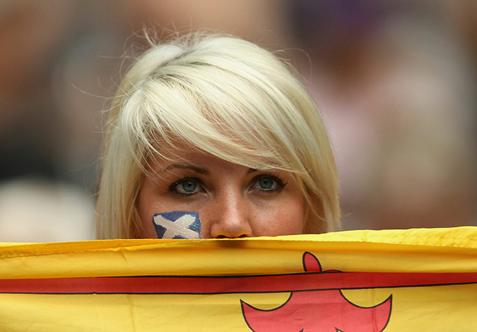 Australian Open Day 2: Andy Murray fan