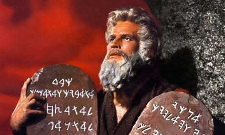 Charlton Heston in The Ten Commandments