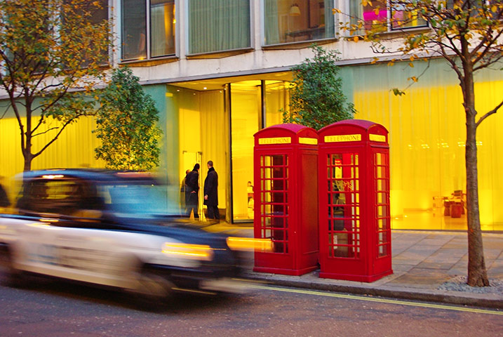 In pictures: blur: Cab and phone boxes