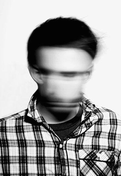 In pictures: blur: blurred head