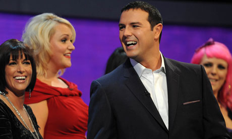 Paddy McGuiness and contestants on Take Me Out. Photograph: Steven Peskett