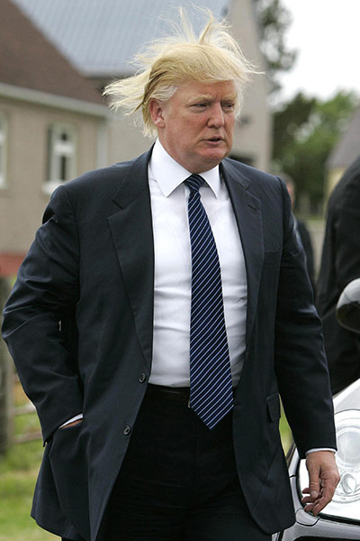 Jedward on bad hair: Donald Trump in 2008