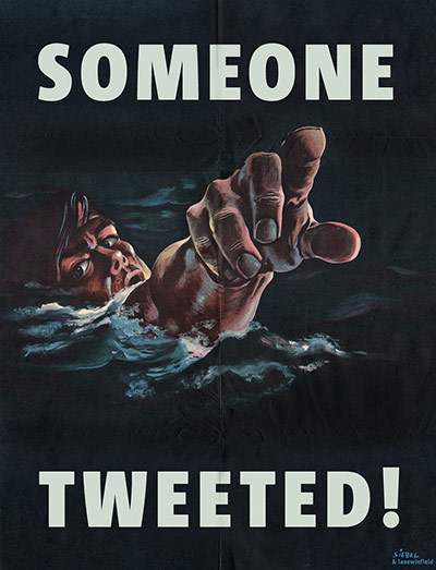 Pic of the Week: Brian Moore's contemporary take on World War II propaganda posters