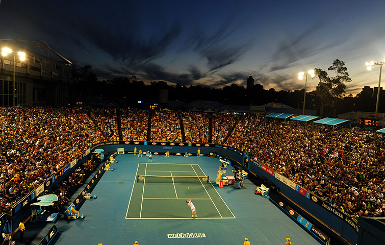 Melbourne Tennis Day 4: Tennis - 2011 Australian Open - Day Four - Melbourne Park