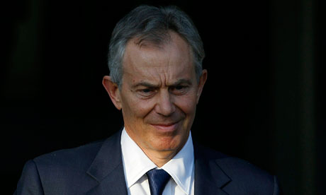 Tony Blair leaves the Iraq war inquiry