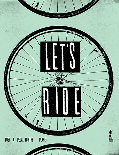 Green Patriot Posters: Jason Hardy: Lets Ride