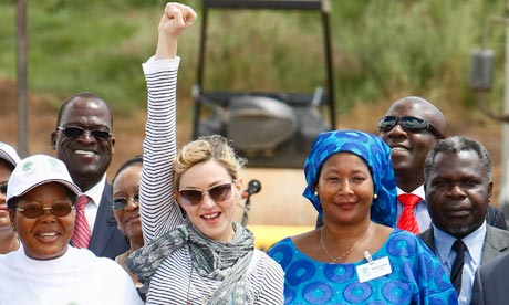 Madonna in Malawi