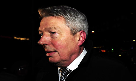 Alan Johnson arrives for a meeting with his constituents in Hull, 