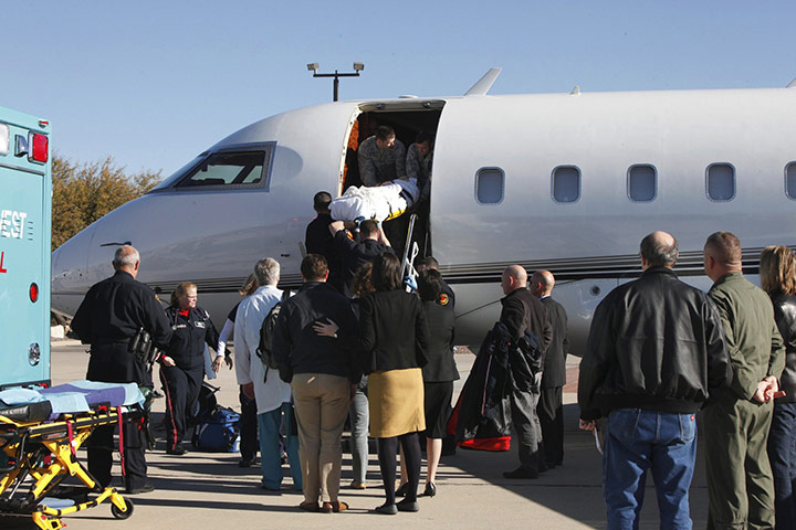 24 hours in pictures: Gabrielle Giffords