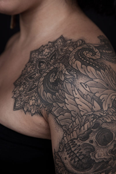 Thomas Hooper's Art: Tattoo on shoulder