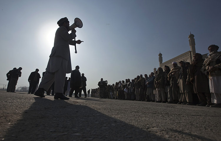 24 hours in pictures: Najeebullah Mujaheed, a losing candidate for Afghanistan's Parliament 