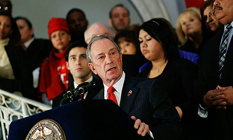 Michael Bloomberg speaks on gun laws
