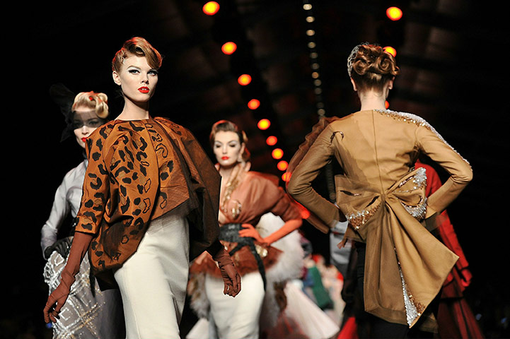 Paris Fashion Week: Models walk the runway