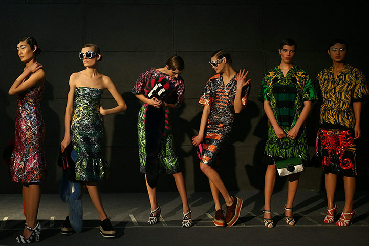 24 hours in pics: Prada Spring/Summer 2011 Fashion Show In Beijing