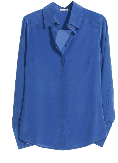 Colour blocking: Reiss shirt