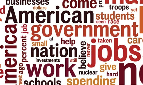 State of the union wordles