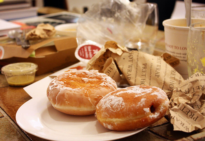 Week in pics: Creed: doughnuts