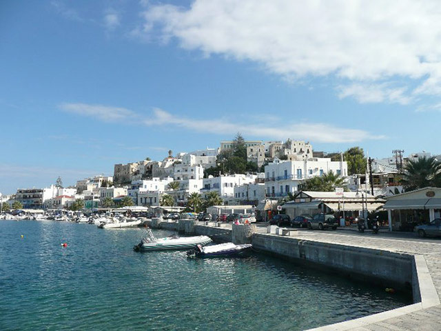 Swimming, Greek islands: Greek islands harbour