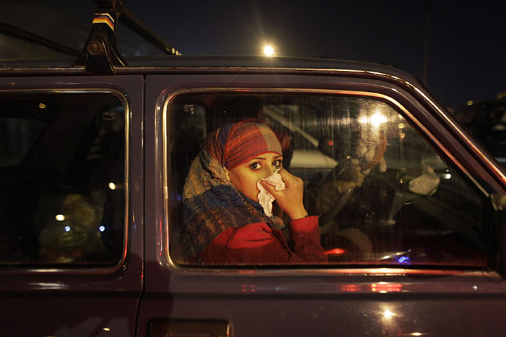 24 hours in pictures: protests in cairo