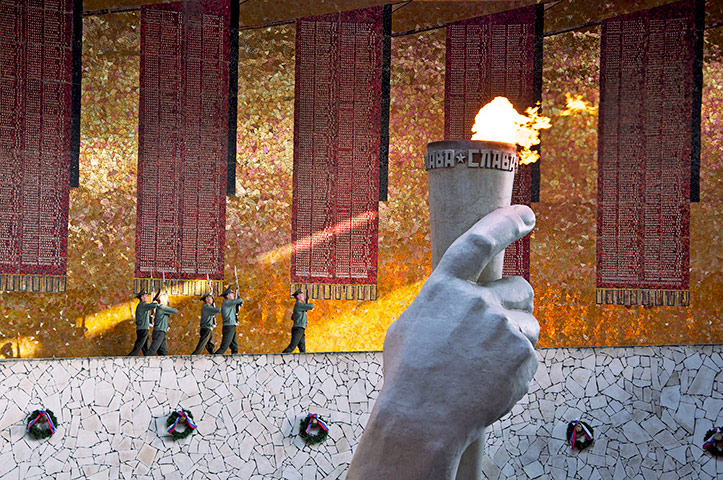 In pictures: Loss: monument in Volgograd