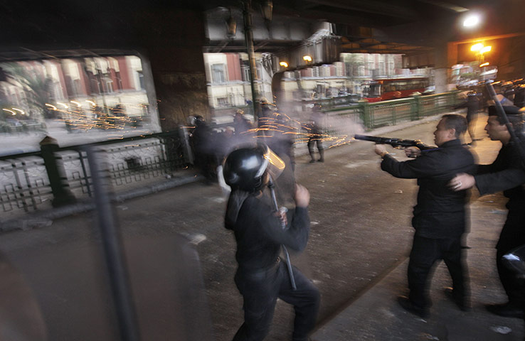 Egyptian Demos: Egyptian anti-government protests