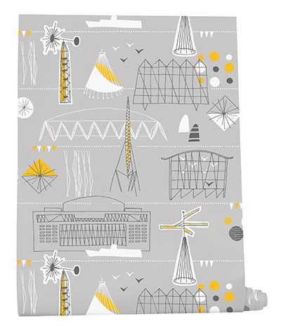 Homes: This year's love: festival wallpaper