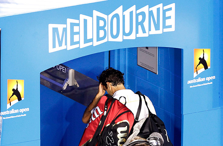 Melbourne Day 11: Novak Djokovic vs Roger Federer