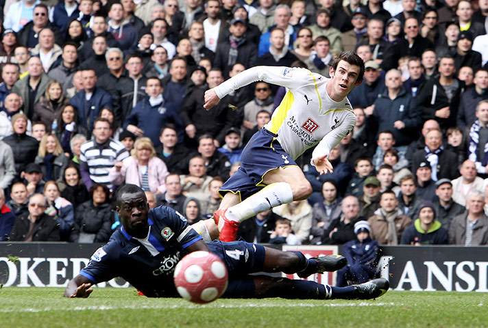 Gareth Bale Year: Tottenham Hotspur v Blackburn Rovers - Premier League
