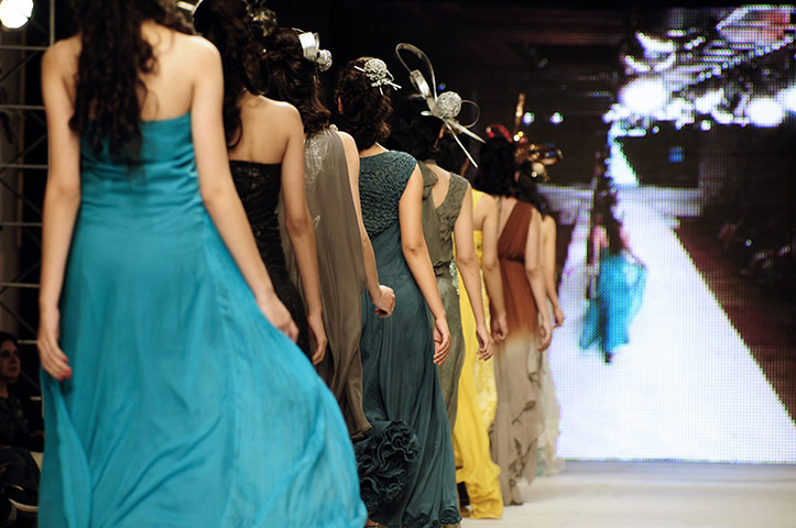 Islamabad Fashion Week: Models present creations by Hameeda