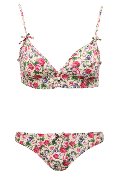 Key trends: lingerie: Bra and knickers
