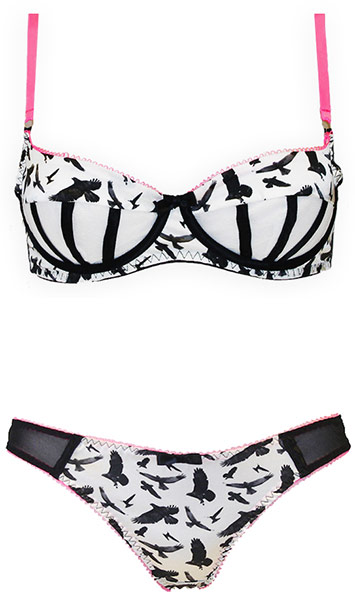 Key trends: lingerie: Bra and thong