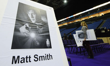 Poster of Matt Smith at the NTV awards