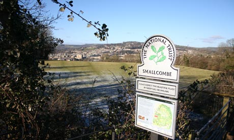 Bath skyline National Trust walk