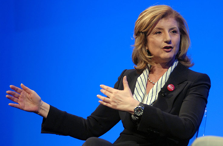 Women of Davos: Arianna Huffington, co-founder and editor in chief of The Huffington Post