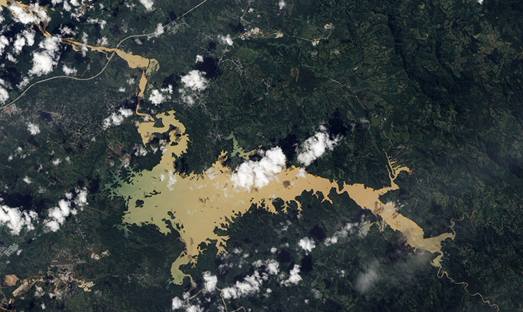 Satellite Eye on Earth: Floods in Panama