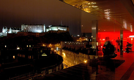 The new Sky Bar in Bread Street, Edinburgh